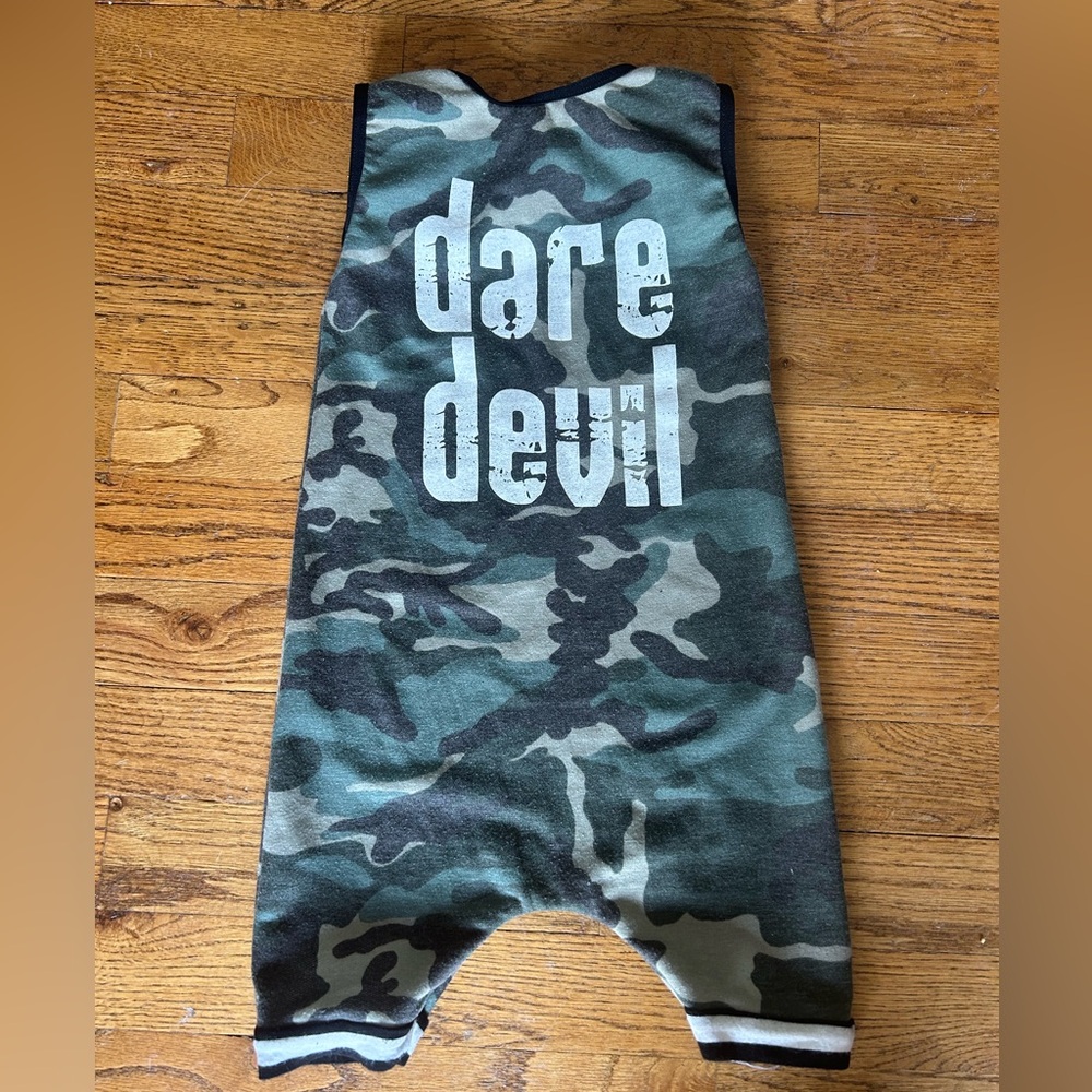 Henry & Claire Camo Dare Devil Romper